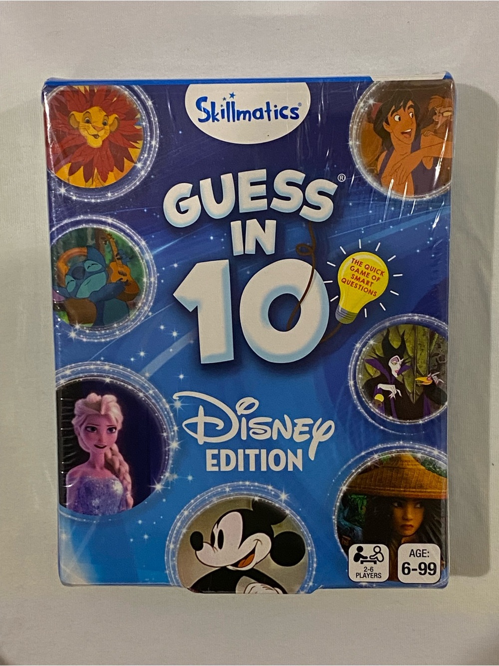 Guess in 10 Disney Edition Card Game 2024 - New & Sealed